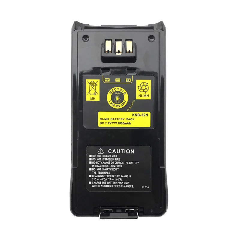 Walkie Talkie KNB-32N Ni-MH Battery 1800mAh For TK-3185 TK-2180 TK-3180 Two Way CB Radio Replacement Battery KENWOOD Radio Parts