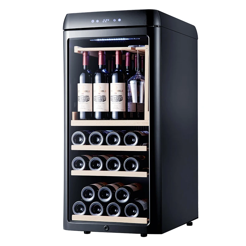 

Customized High Quality Wine Cellar Furniture Smart Wireless Charge Wine Cooler Wine Fridge for Skin Care Products Storage