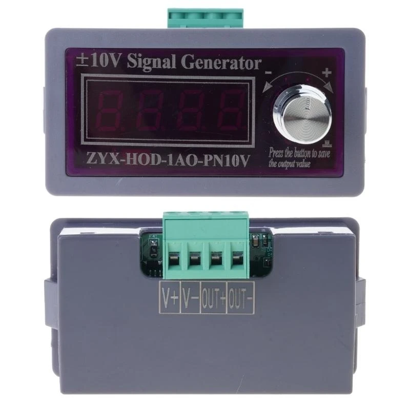 652F ± 10V -10V-0-10V เครื่องกำเนิดสัญญาณสัญญาณสัญญาณเสถียรแหล่งกำเนิดสัญญาณ 0.01V ปรับได้