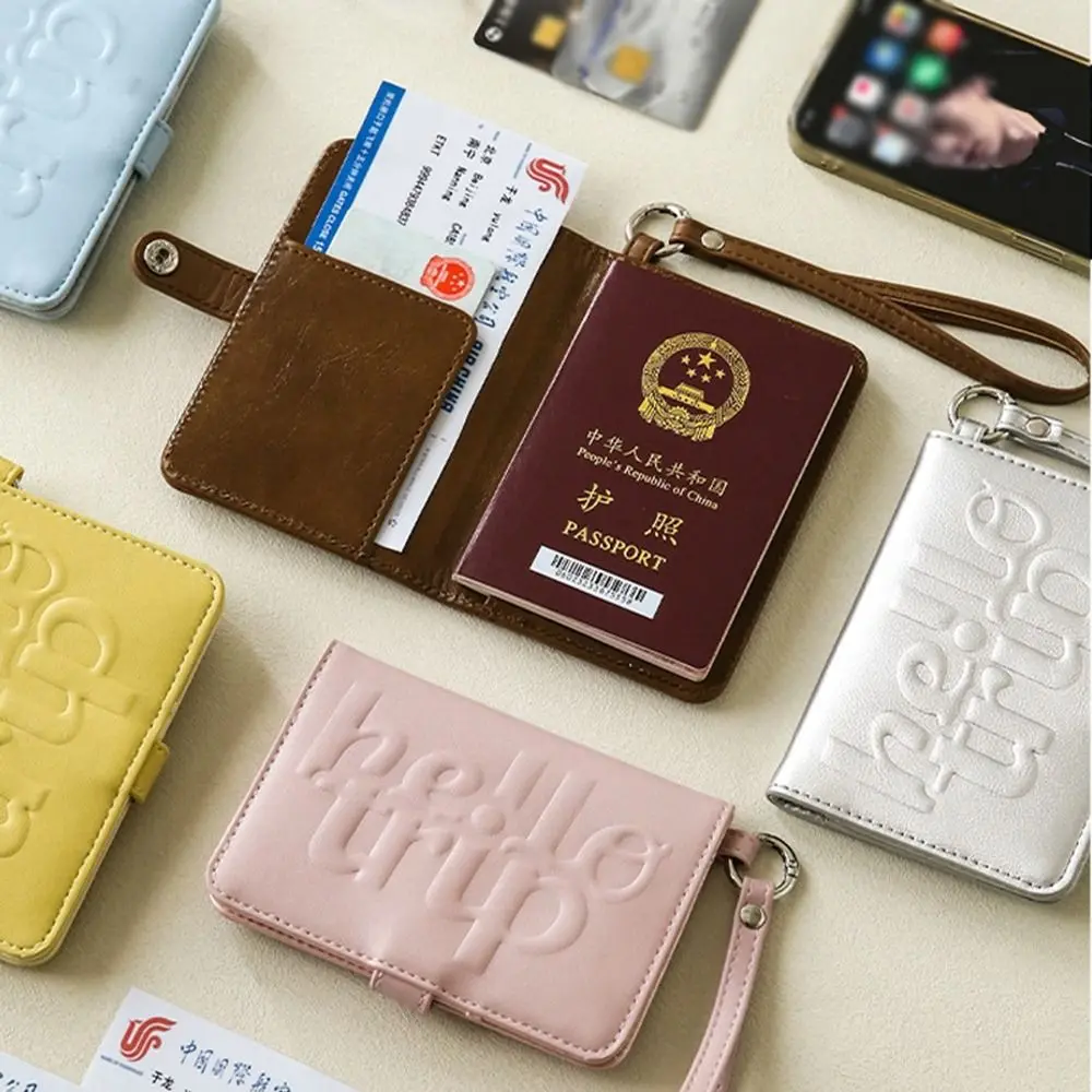 

Держатель для паспорта из искусственной кожи, подвесная веревка, зажим для паспорта с буквами, держатель для билетов, сумка для хранения сертификатов в самолете, мужская сумка