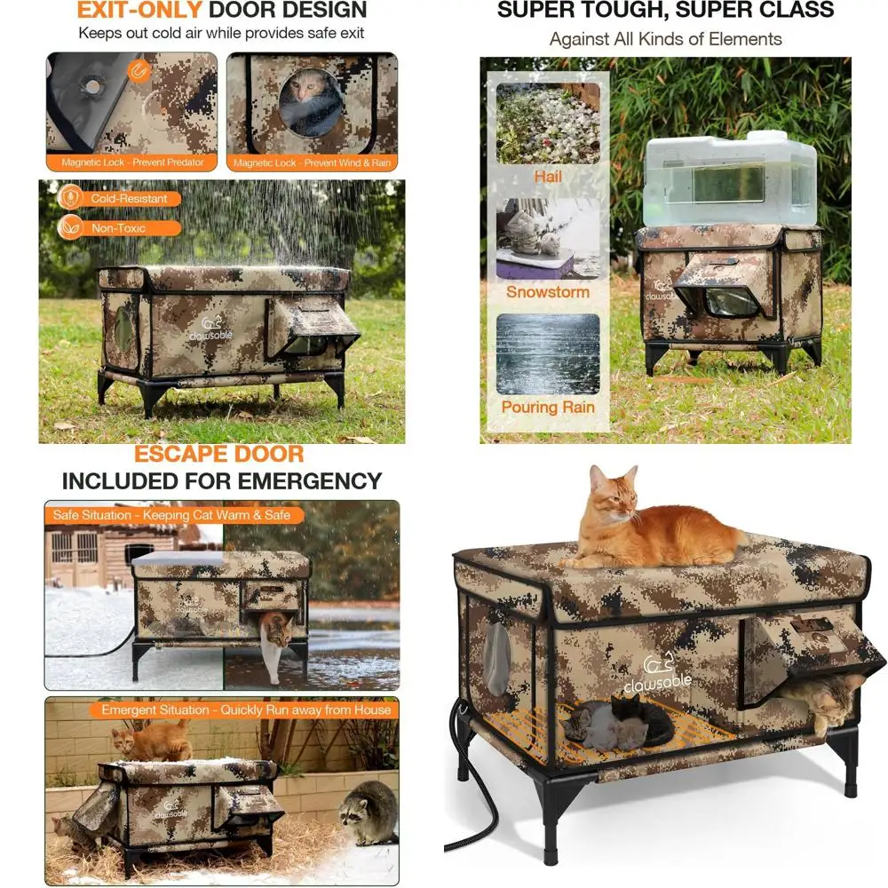 Why the Waterproof Outdoor Heated Cat Shelter Is the Ultimate Cat Hotbox Solution for Feral Cats in Harsh Weather