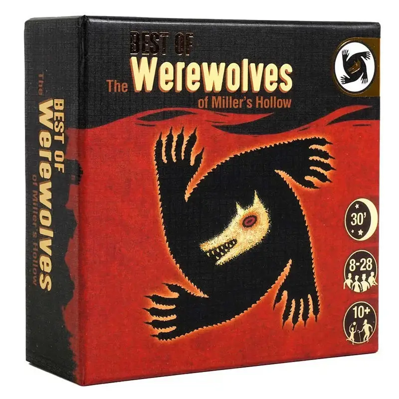 The Werewolf Cards A 24 Table Game With Paper Guidebook Puzzle Leisure Family Friend Party Getting Started Simple Board Deck