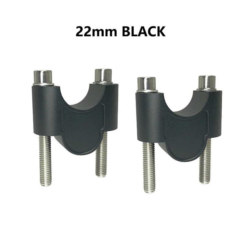 Motorcycle Handlebar Riser Bar Mount Handle Clamp Universal 28mm 1 1/8\