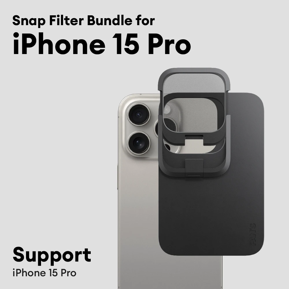 Pan's Scheme Snap Filter Magsafe Filter,ND Filter Set,Black Mist Filter,Blue Streak Filter For iPhone 15Pro/15Pro Max