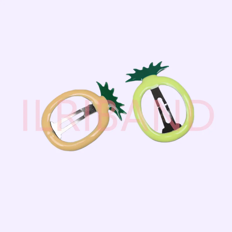 10 teile/los Hot Sweetly Erdbeere Obst BB Haar Klaue Seite Clips für Frauen Mädchen Kinder Haarnadel Boutique Haar Zubehör Kopfbedeckungen – Detail 7