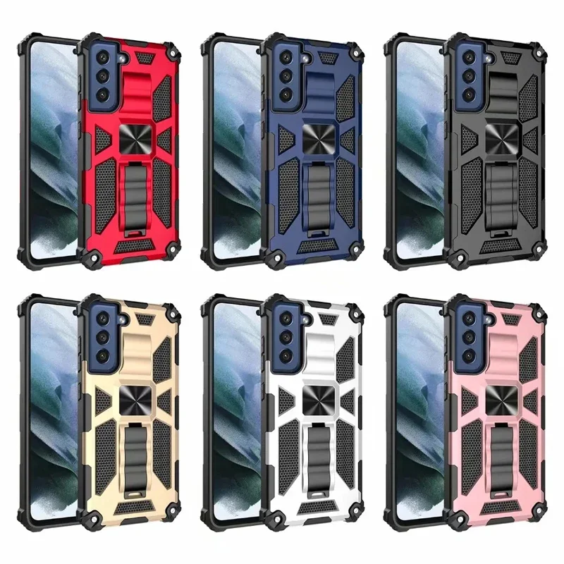 S24 Funda Case for Samsung Galaxy S234 Ultra S23 S22 S21 FE Note 20 A54 Camouflage Anti Fall Coque Protective Phone Case Cover