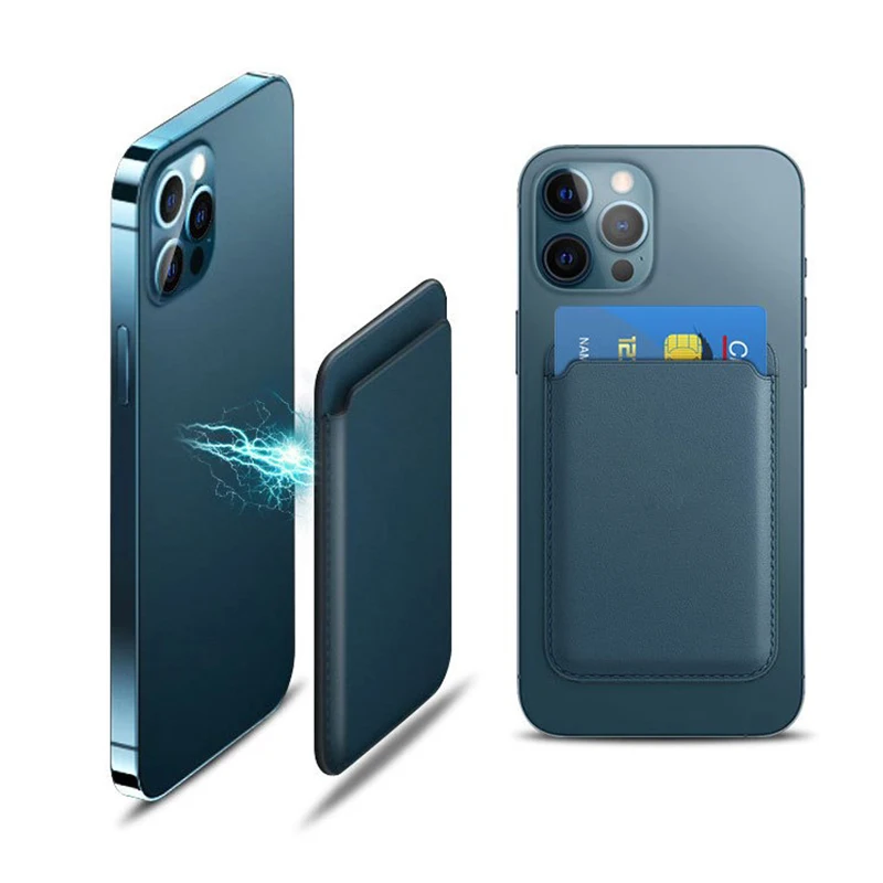 Luxury For Magsafe Magnetic Leather Wallet Case For iPhone 16 17 18 14 Pro Max 15Pro S26 Card Holder Phone Bag Cover Accessories