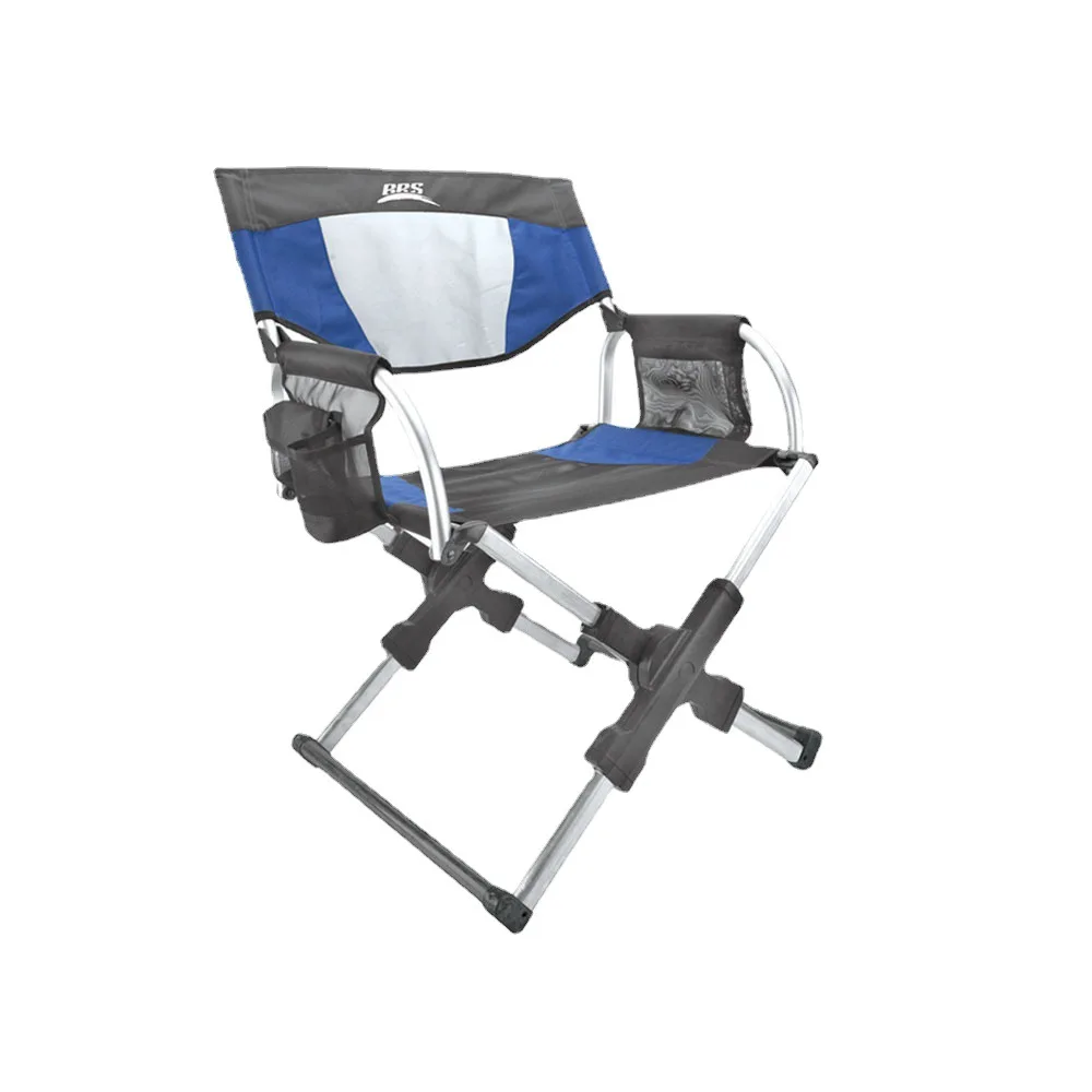 2026 New Outdoor Aluminum Alloy Outdoor Foldable Chair Comping Chair Fishing Chair with Oxford Fabric Nylon Mesh Easy to Carry