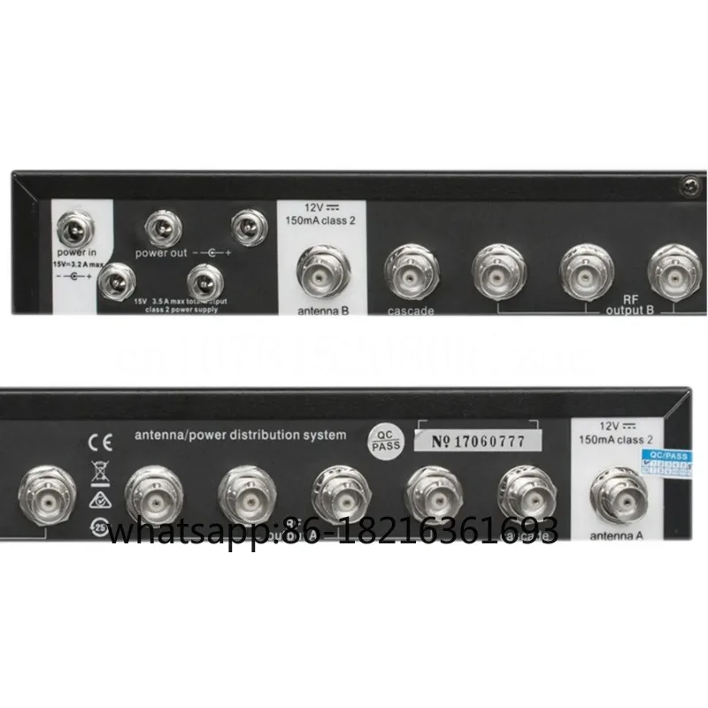 

UHF Distribution Signal Boost Amplifier Wireless Microphone UA845/ UA844