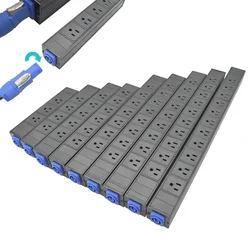 PDU power board Schuko NAC3MPA NAC3MPB input/output audio plug socket 2-11 AC US socket