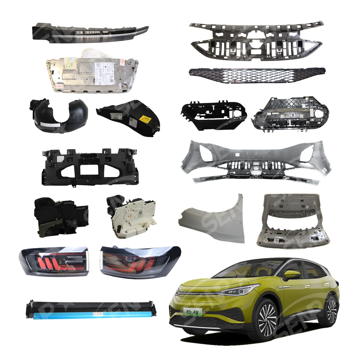 SENP Auto Engine Transmission Chassis Body Spare Parts for ID4 ID4X ID4CROZZ ID6 ID6X ID6CROZZ Accessories Cars