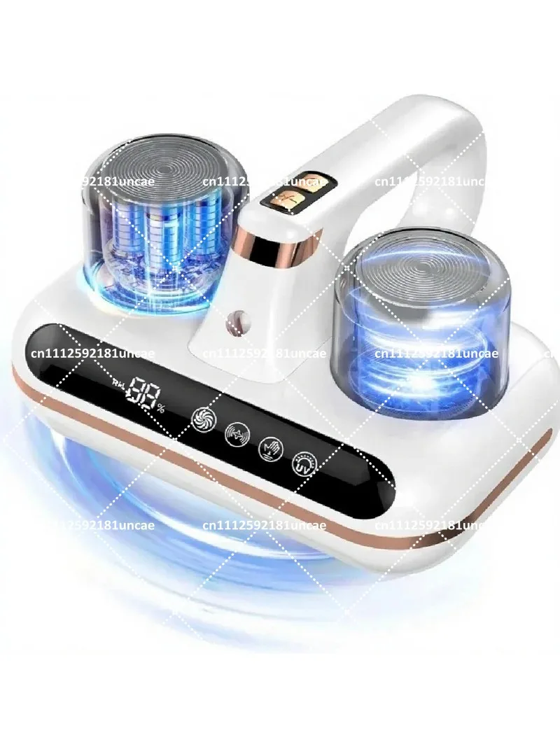 5-in-1 Cordless Mattress Vacuum Cleaner with UV-C Light and Ultrasonic Technology for Deep Bed Cleaning