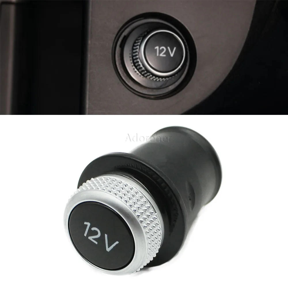 Car Auto Cigarette Lighter Dummy Cover Socket Replacement 12V for Audi A3 A4 A5 A6 A7 A8 Q3 Q5 Q7