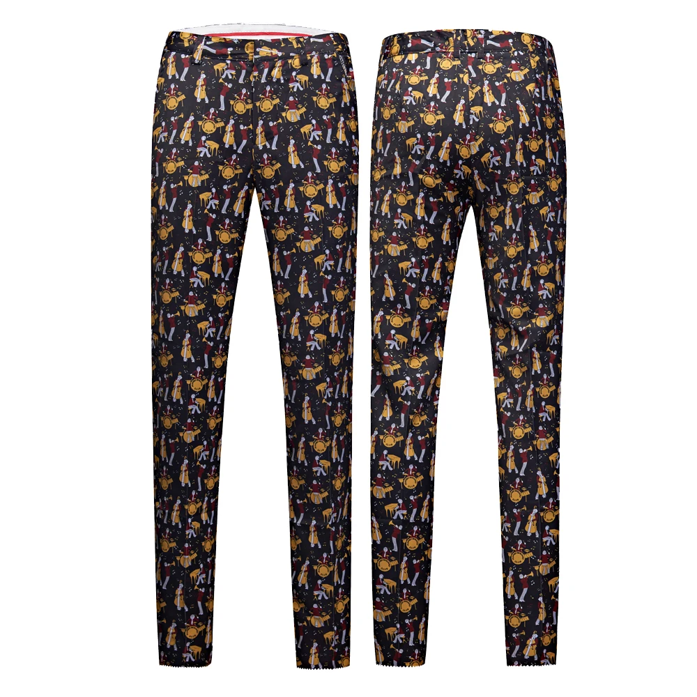 

Men's Printed Trousers Men’s High Quality Street Fashion Prints Pants,Cool Casual Pants