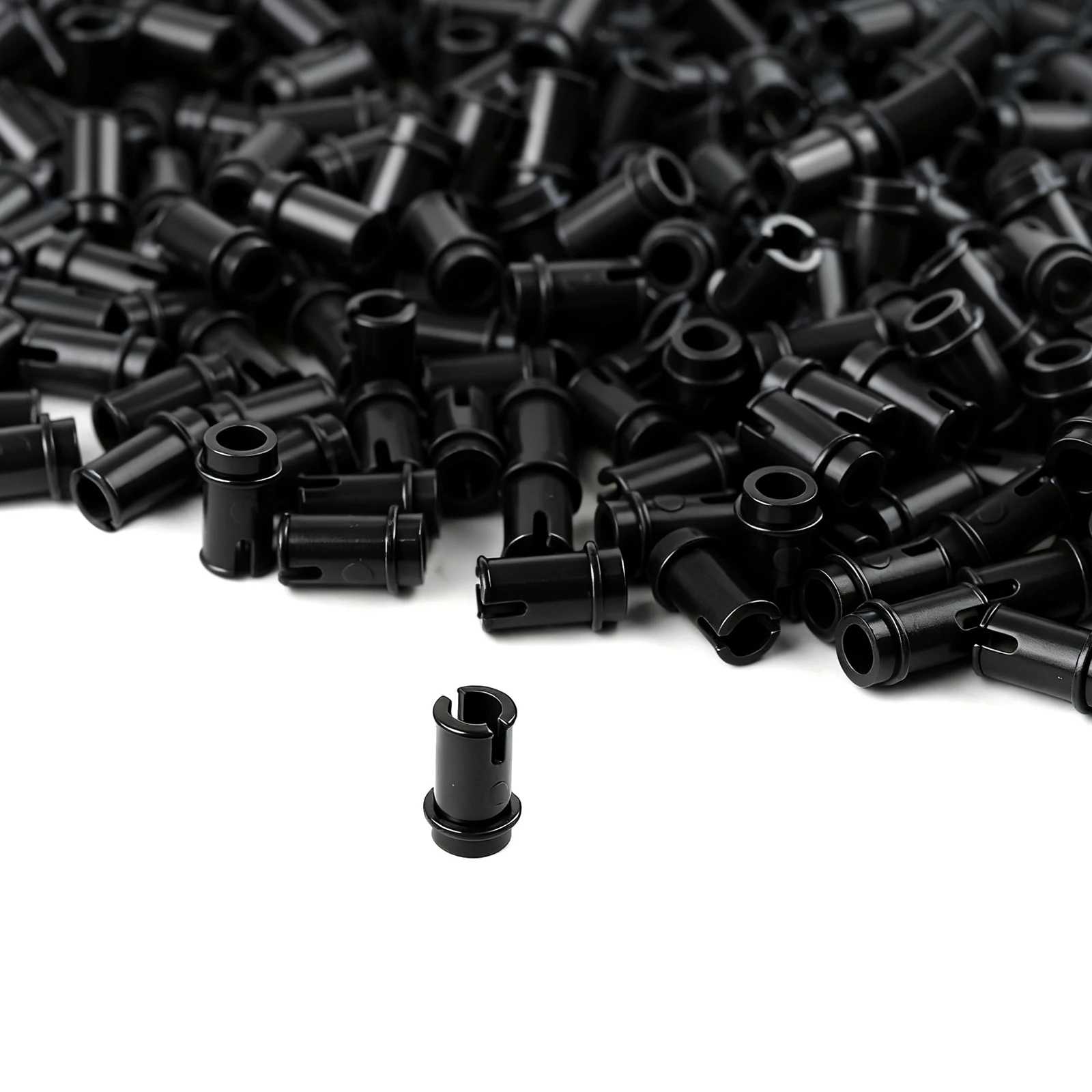 50 STKS 1/2 Pin Montage Technologie Bouwstenen Onderdelen Glad 3/4 Pins 4274 DIY Plug Aansluiting Speelgoed MOC Bricks Accessoires