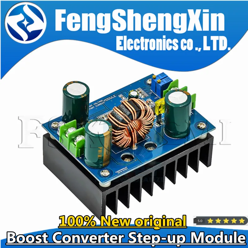 DC-DC 600W 10-60V to 12-80V MPPT Solar Boost Converter Step-up Module Car Power Supply Electronic Circuit DIY