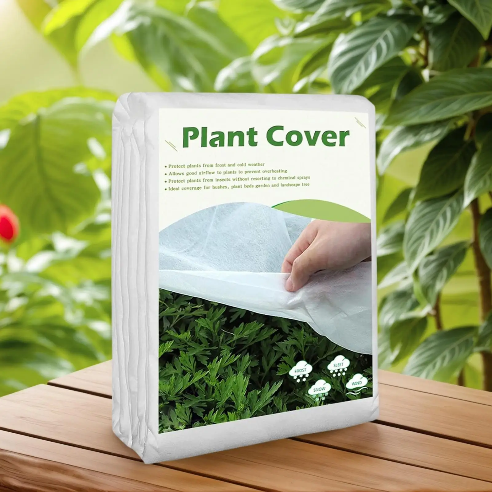 

Plant Covers Freeze Protection Reusable Row Frost Blankets Cold Proof Sun Shade Protector Blankets for Farm Outdoor Orchard Tree
