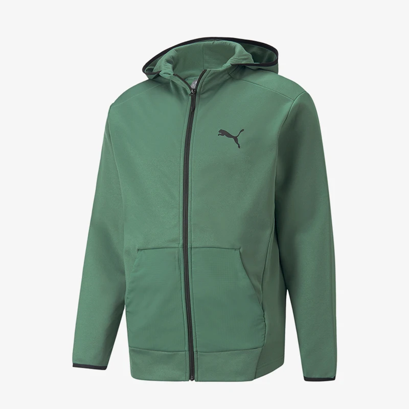 Puma genuine new men's breathable running sports stand up collar jacket jacket 672387-25