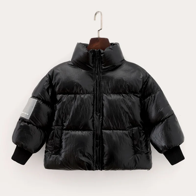 Girls Coat Overcoat Jacket Windbreak Outerwear 2024 Lasted Winter Autumn Warm Cotton Christmas Gift Children's Clothing