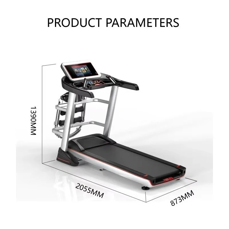 Auto Incline Electric Folding Treadmill Max Lad 180kg Capacity Cardio Exercise Fitness Running   Motor for Home Use