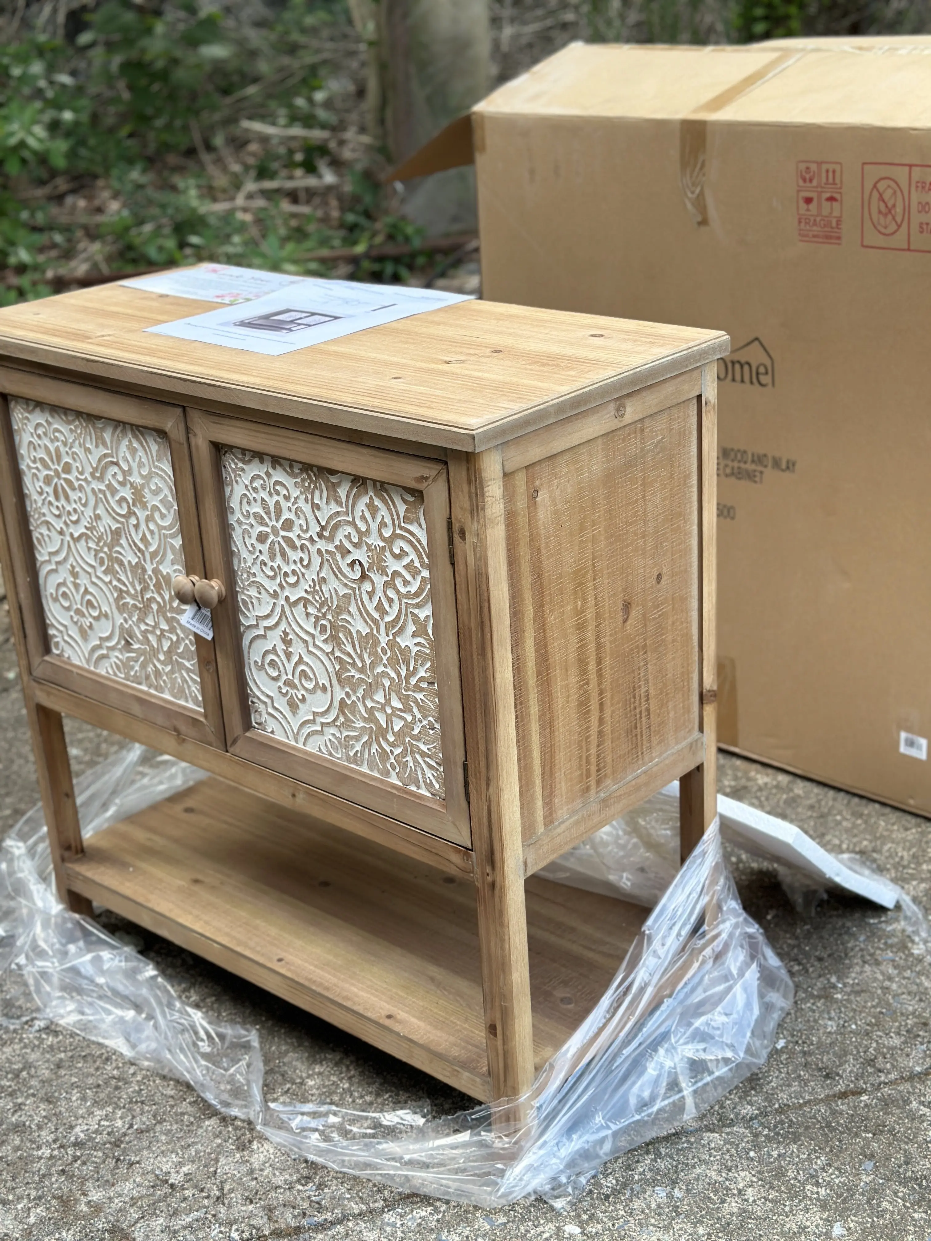 Super special offer! Export big-name original order, original packaging, new wood retro carved furniture, beautiful antique cabi