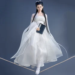 VERYCOOL VCF-2059 1/6 ์์ ์๋งค ๋ฆฌํ ๋๋๊ณค ์๋
ํผ๊ฒจ ๋ชจ๋ธ 12 ''Liu Yifei ์ฌ์ฑ ๊ตฐ์ธ ์ก์
ํผ๊ท์ด ๋ฐ๋ ํ ์ธํธ ์ฅ๋๊ฐ