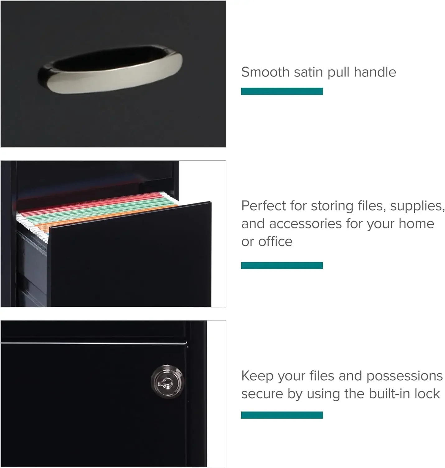 Arquivo vertical SOHO 18 de 3 gavetas