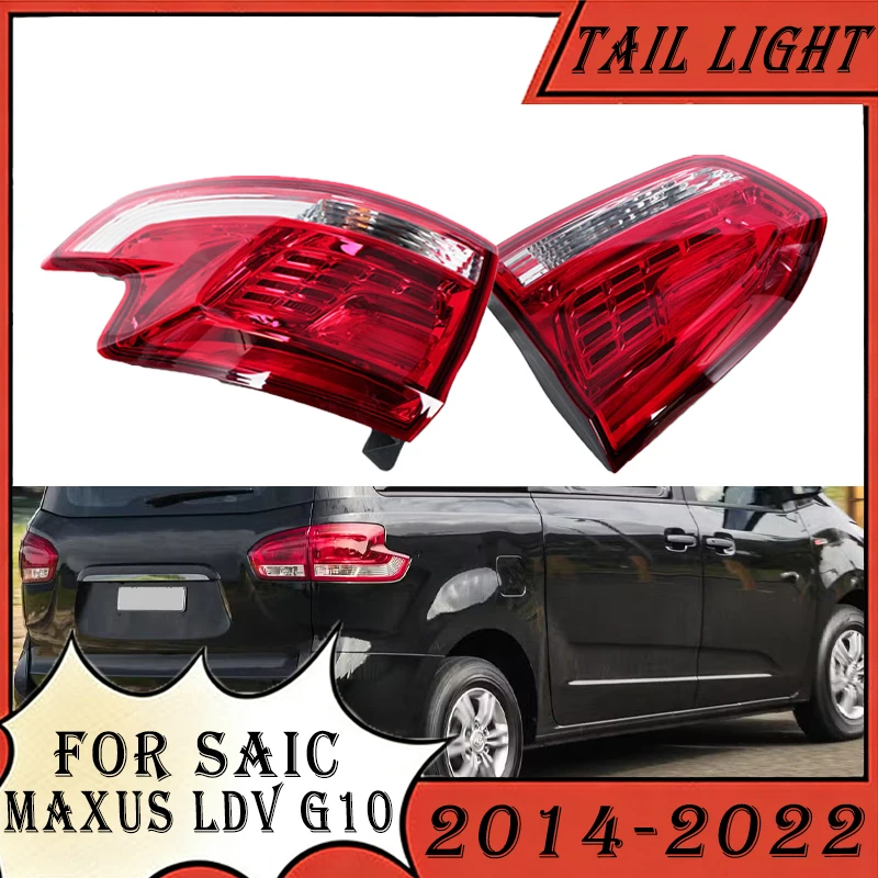 

Car Rear Bumper LED Tail Light For SAIC Maxus LDV G10 2014-2022 High Configuration Brake Stop Warning Turn Signal Lamp Taillamp