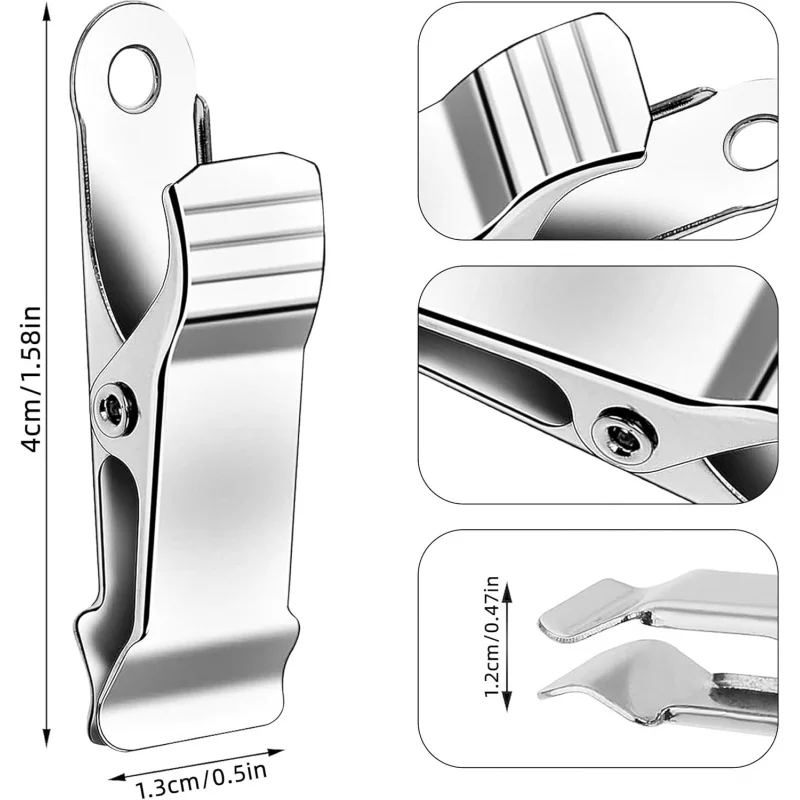 16 Pcs Metal Clamps  Spring Clamp Alligator Clips  1/2 Inch    Work, Cl