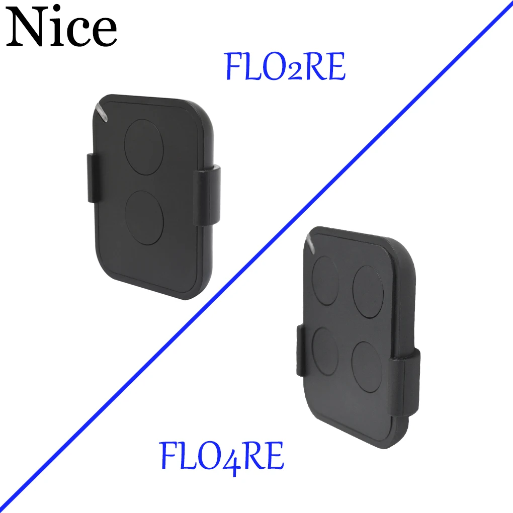 Flor-s FLOR2-S- FLOR4-S NICE ERA FLO2RE FLO4RE  INTI  ON2 ON4 ON2E ON4E 433.92MHz Rolling Code Garage Door Remote Control