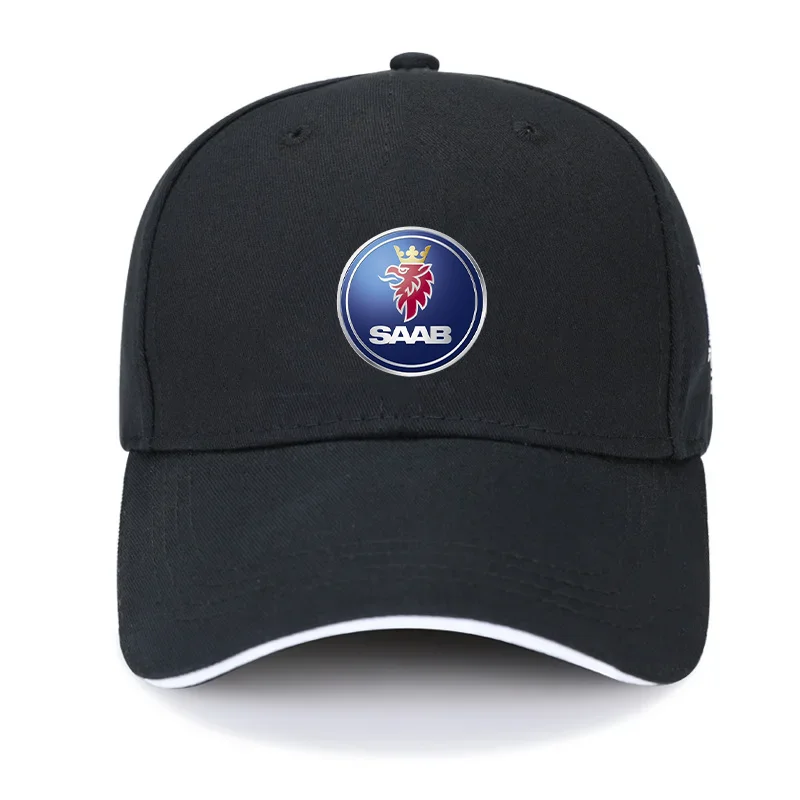 Outdoor Vintag Visor Casual Cap For Solid Spring Summer Cap Baseball Cap Fashion Hats For Saab 93 95 Saab 9-3 9-5 900 9000