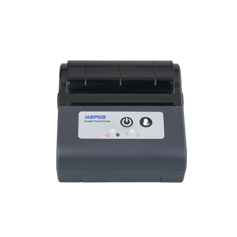 ATV&UTVHSPOS Mini 80mm Blue Tooth Portable Printer Thermal Receipt Printer Support Android and IOS for Retail