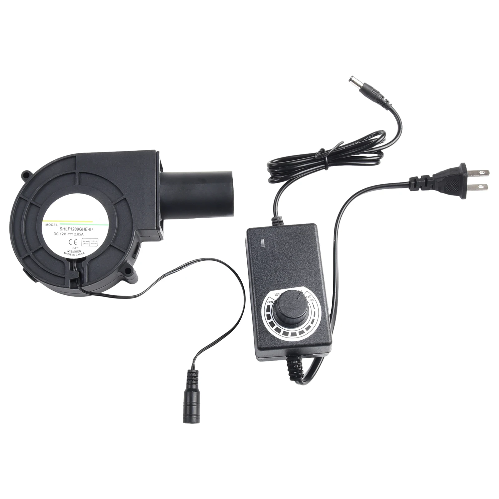 Turbo Fan Blower Portable Powerful Replacing Speed Control 9733 Stove Adjustable Volume BBQ Double Ball Compact