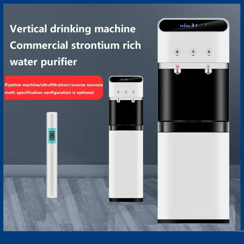 المورد المنزلي للمياه 6 مراحل فلتر خرطوشة نظام الزجاجة تنقية مرشحات آلة المنزل موزع الماء الساخن البارد