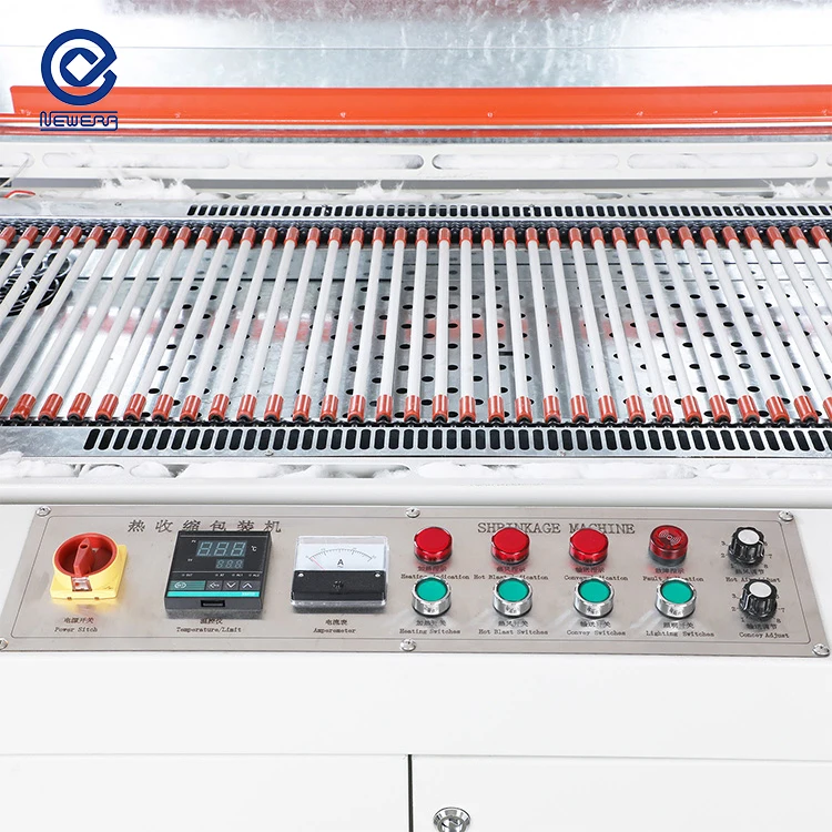 熱売 高効率 プラスチックフィルム シュリンク包装機 熱収縮トンネル