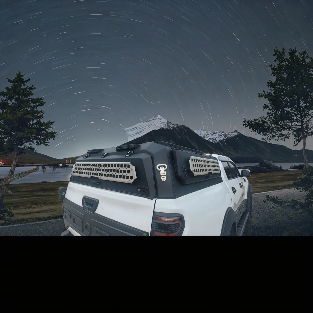 

Кунг для пикапа Dream Garage: полувысокий, из алюминиевого сплава, с откидной крышкой, водонепроницаемый, без сверления, на заказ