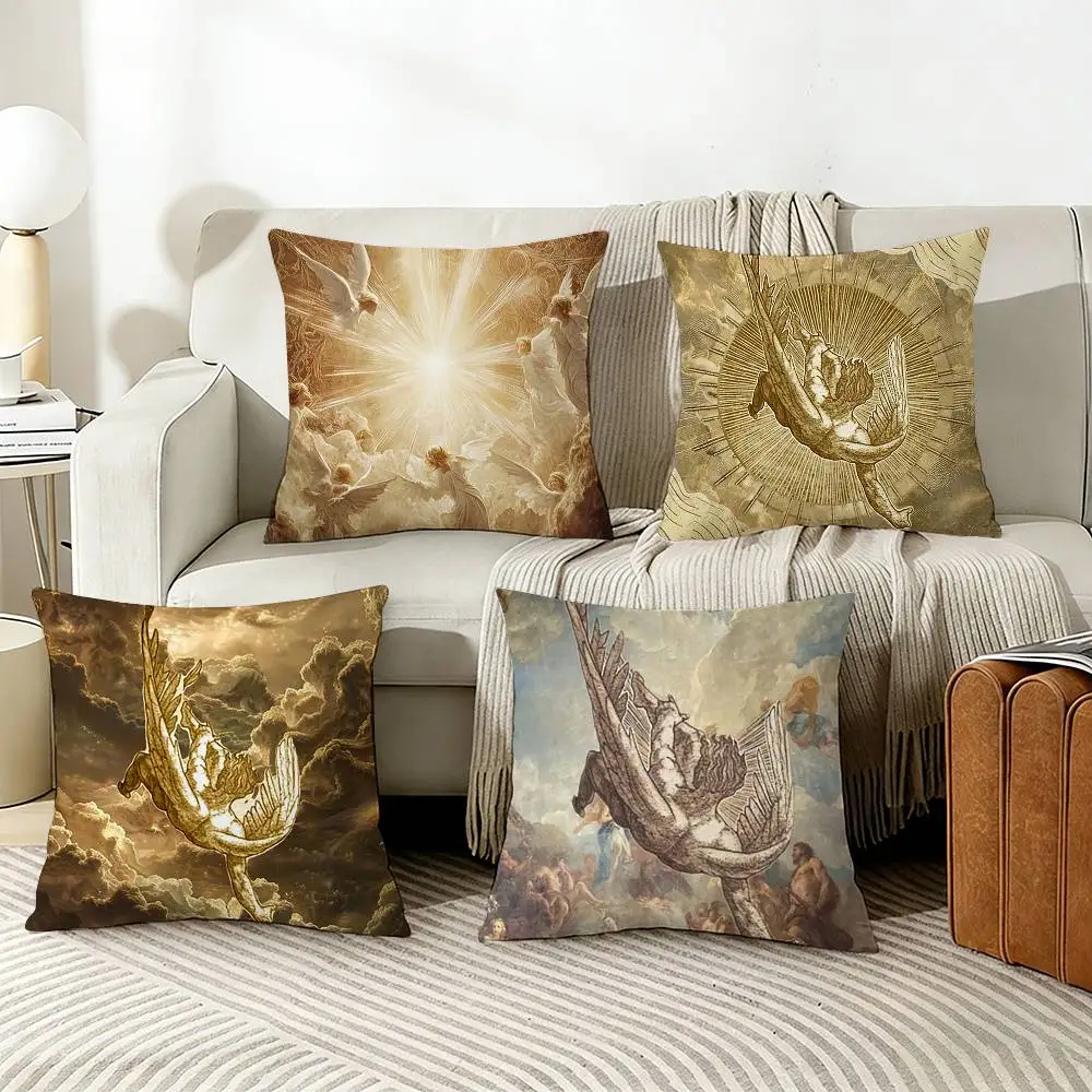 

I-Icarus Pillow Case Living Room Sofa Cushion Cover Suitable For Home Bedroom Room Decoration