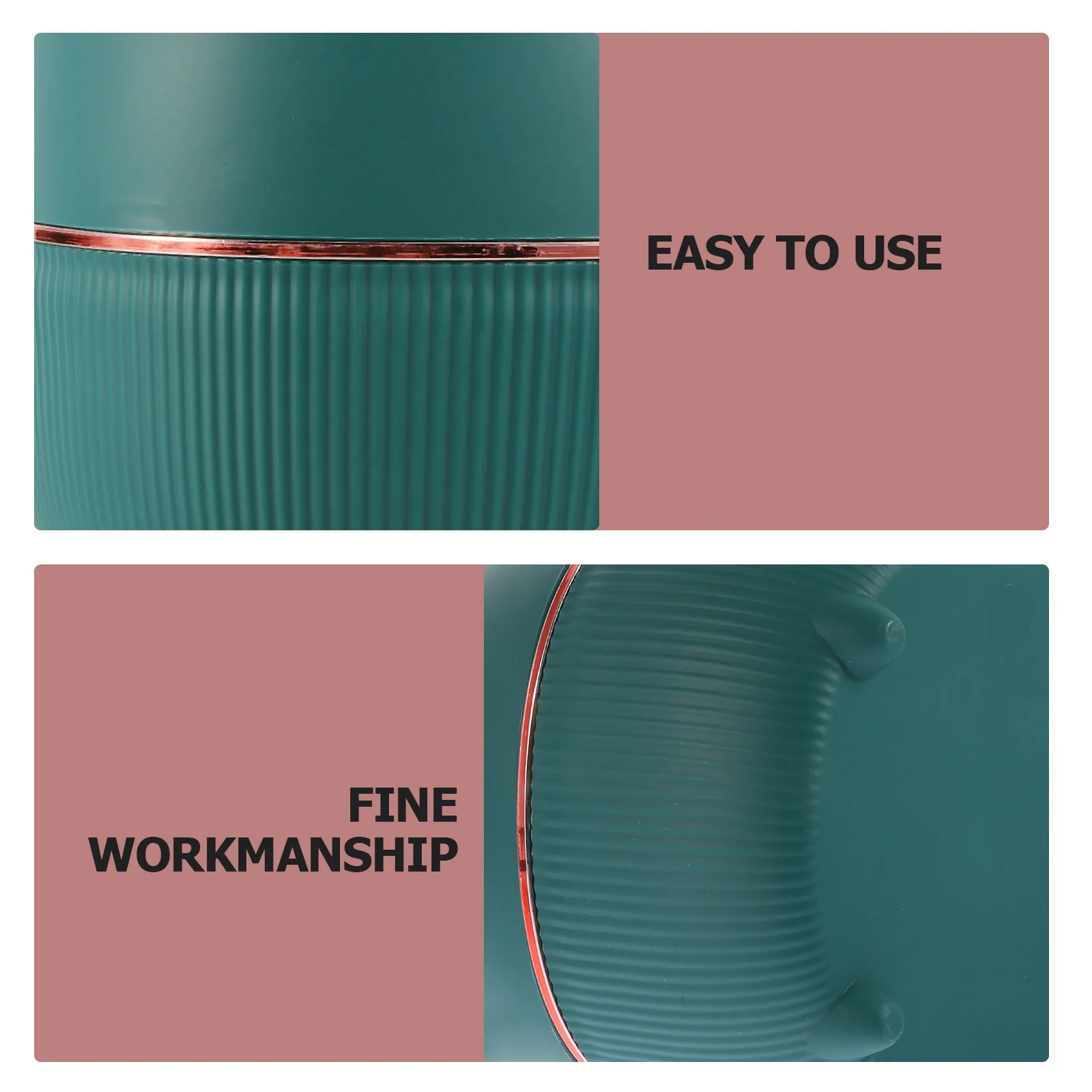 

Miniature Flip Trash Can Office Cans Bin Plastic Living Room Countertop Garbage