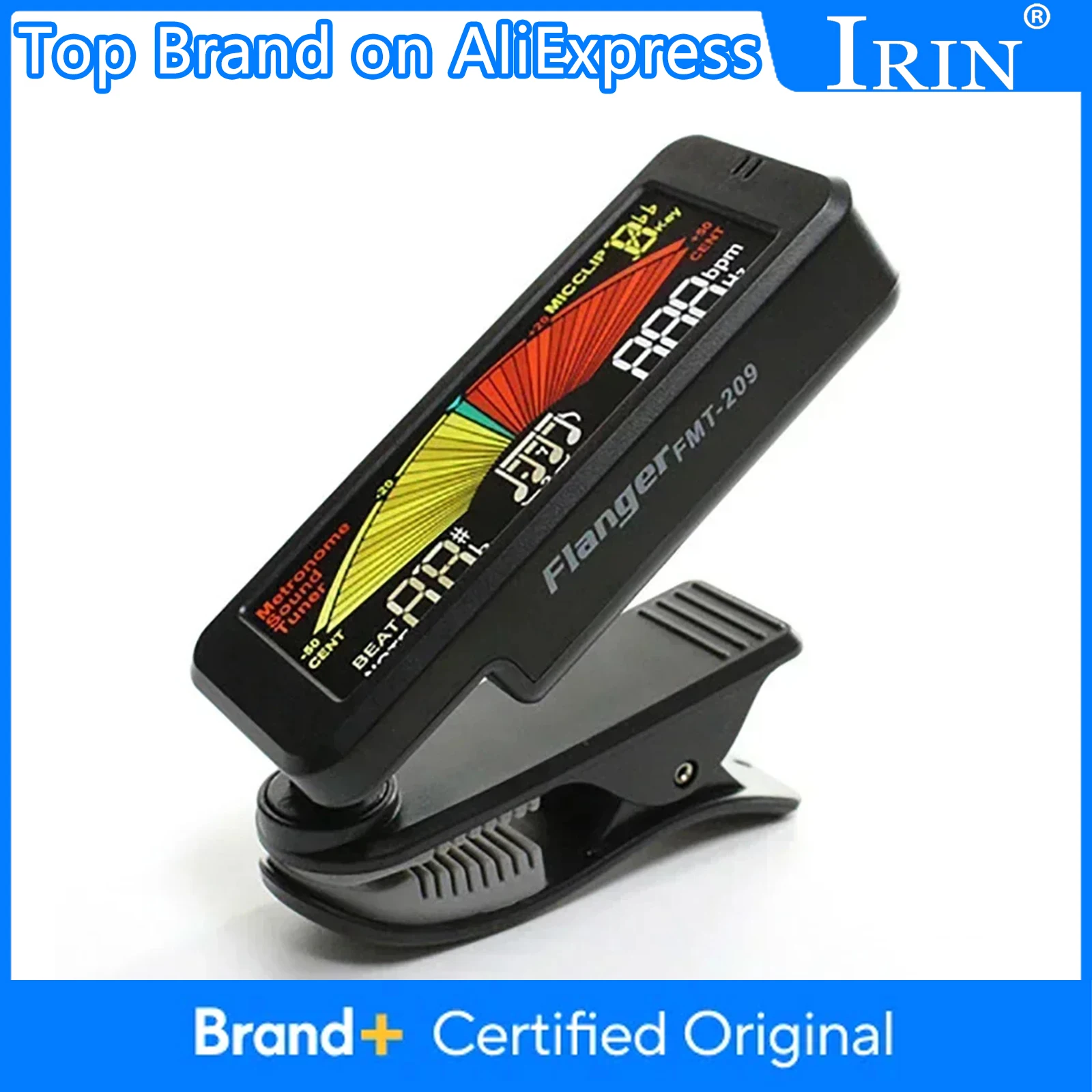 

Гитарный тюнер Flanger FMT-209, широкоэкранный тюнер, калибратор для гитары-додекатонической гитары, бас-гитары, укулеле, скрипка, гитара, тюнер с ЖК-дисплеем