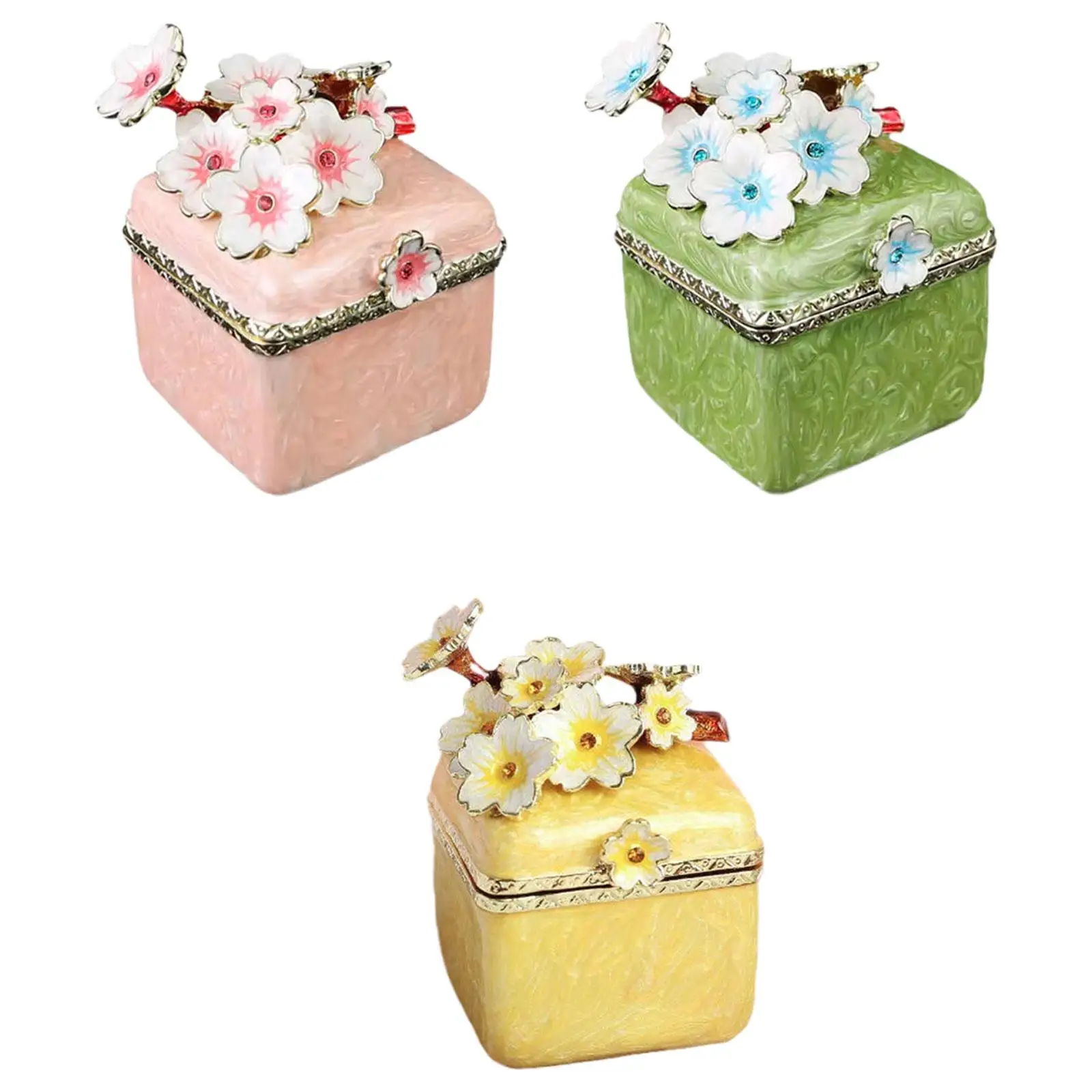 장신구 상자 독특한 선물 장식 공예 디스플레이 조각 귀걸이 반지 펜던트 매력 팔찌 테이블 센터 피스에 대한 기념품 상자