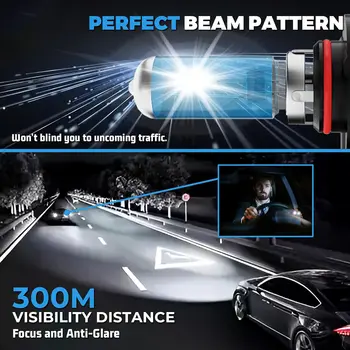 適用於豐田卡羅拉(2005-2013款)的200W超亮汽車鹵素頭燈燈泡,12V,6500K超白光。 8 最佳銷售 豐田卡羅拉改裝 - №7