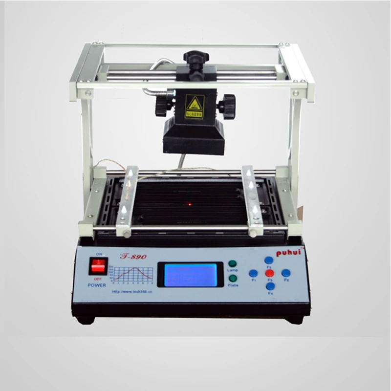 PUHUI T-890 T890 BGA Double Digital Infrared BGA/IRDA/IFR/SMD/SMT WELDER Basic 1500W Eight Kinds of Temperature Curve