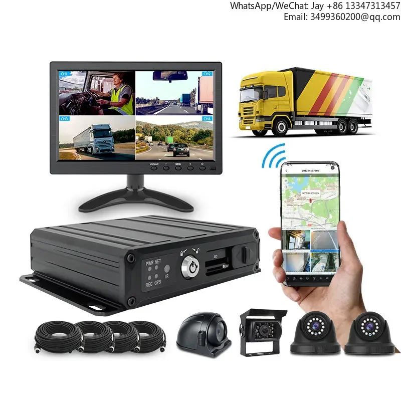 

Высокопроизводительный автомобильный видеорегистратор MDVR с GPS-камерой 360° для грузовиков с AI, ADAS, DMS, BSD, MDVR 3G/4G