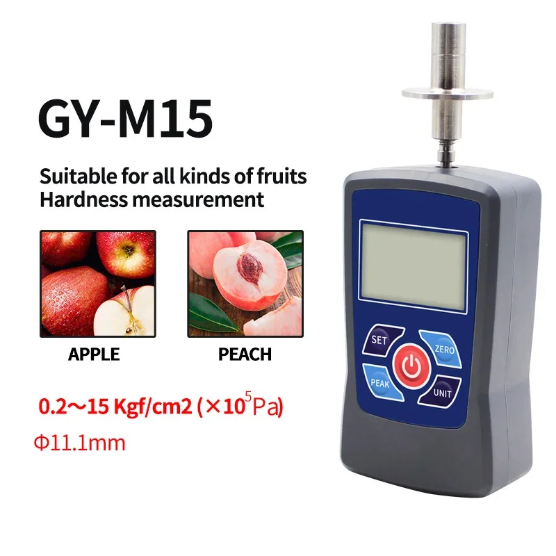 Professional Mini Portable Digital GY-M15 Tester Economic Fruit Hardness Tester