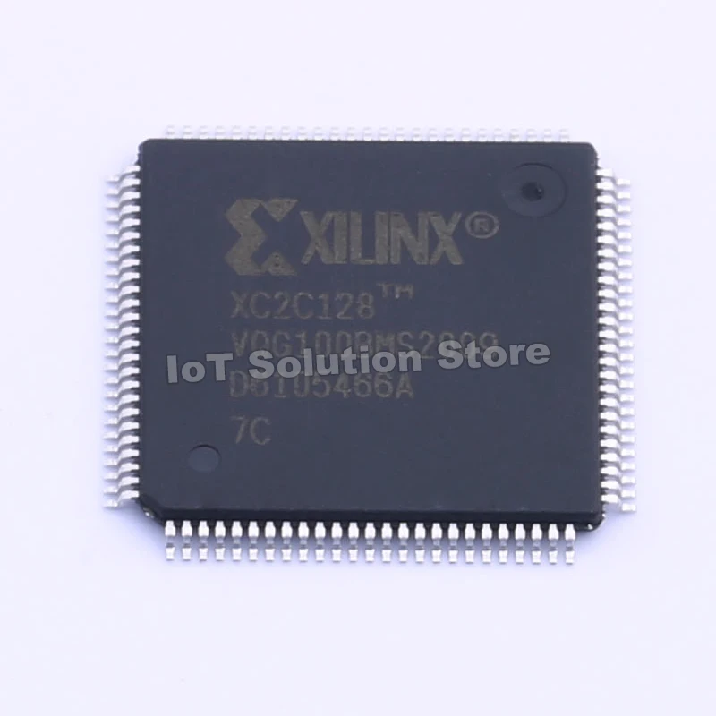 

(1PCS) XC2C128-7VQG100C CPLD/FPGA Original New XC2C128 7VQG100C