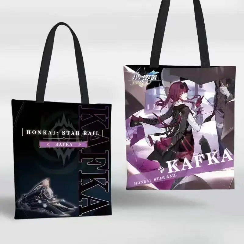 

Anime Game Honkai: Star Rail Cos Robin Dr. Ratio Jingliu Aventurine Jing Yuan Etc. 2025 Digital Printed Canvas Bag Gift
