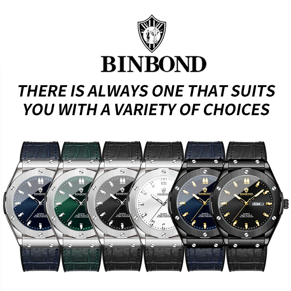 POEDAGAR Fashion Men's Watches Trend Classic Original Quartz Watch for Man Waterproof Luminous Week Date Wristwatch Leather New