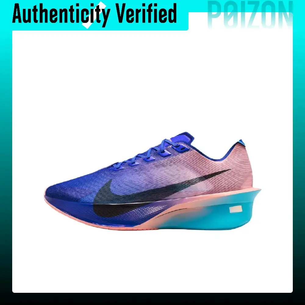 Nike VAPORFLY 4 Running Shoes Men's Racing Blue/Lightning Blue/Atomic Pink/White IM8203-400
