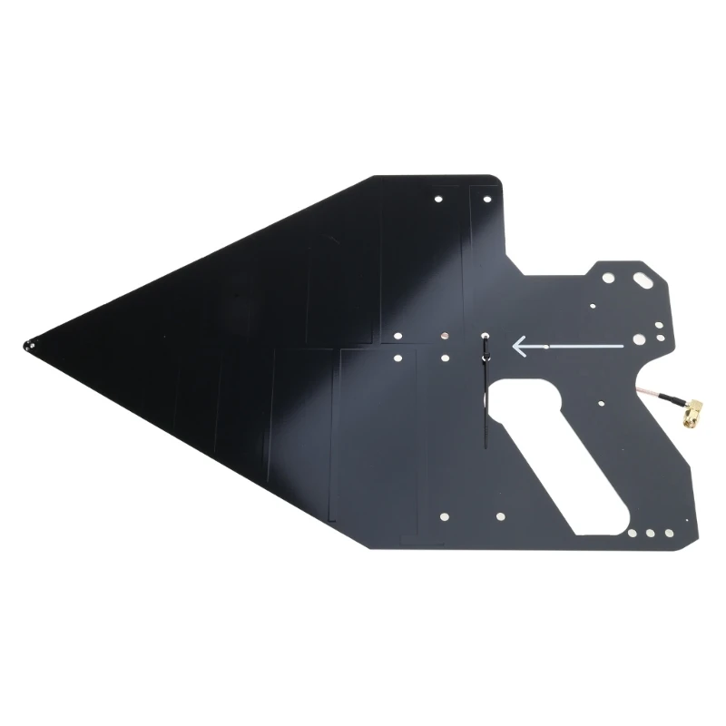 Antena direcional multifuncional 0,1-12 GHz para recepção análise sinal