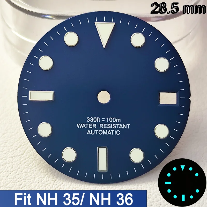 Pelat Jam NH35 28,5 mm, Cocok - Cloisonne Enamel Dial ulasan dan harga